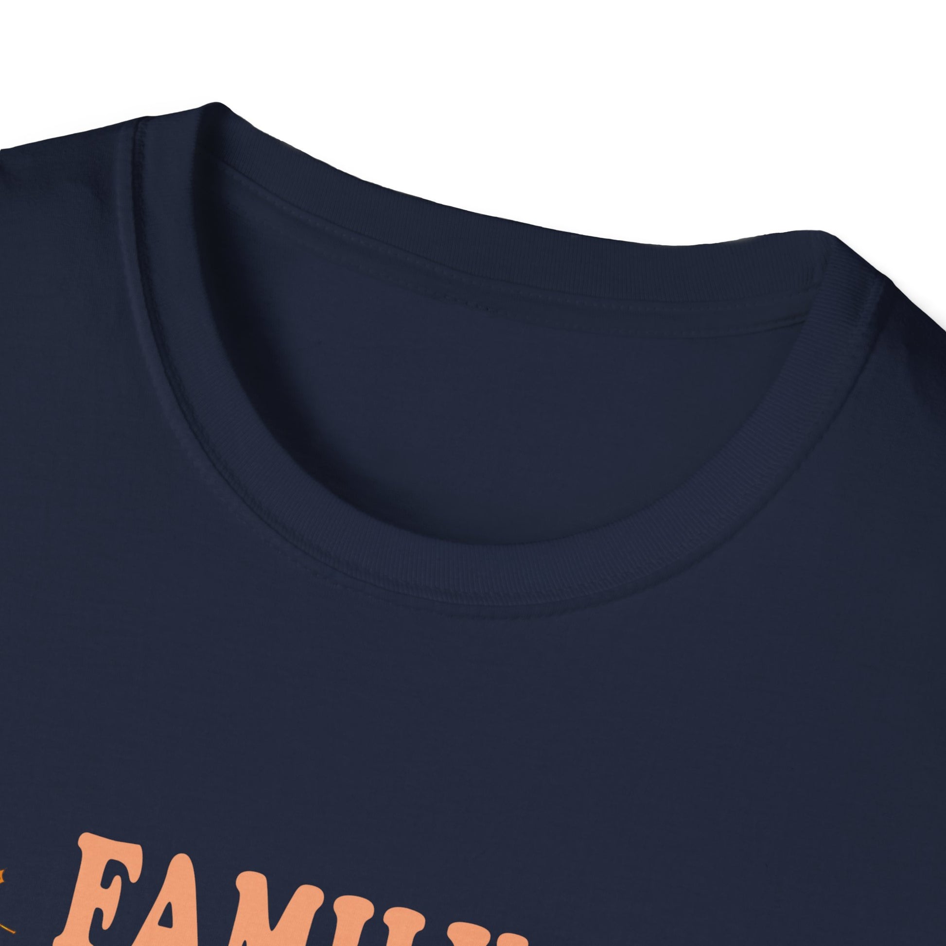 Thanksgiving 2025 T-Shirt - "Family, Thanks, Giving 2025" Blessing Holiday Tee