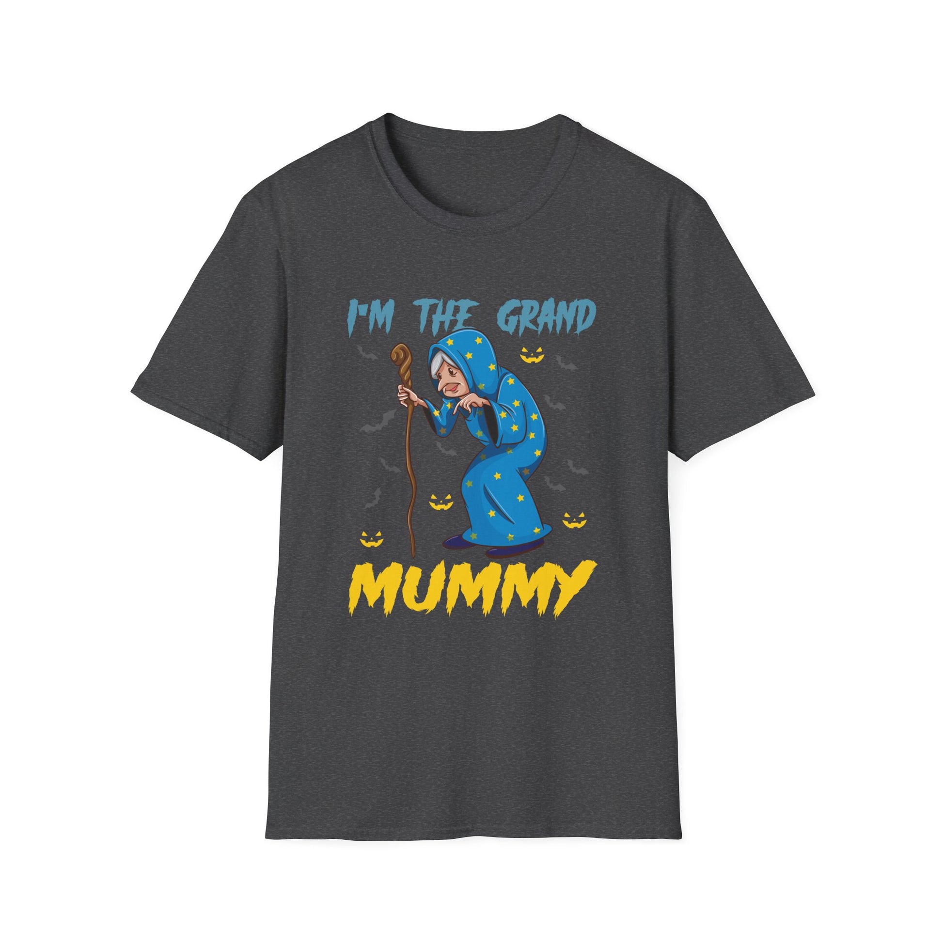 Grand Mummy Halloween T-Shirt — 'I'm the Grand Mummy' Funny Witch Costume Tee