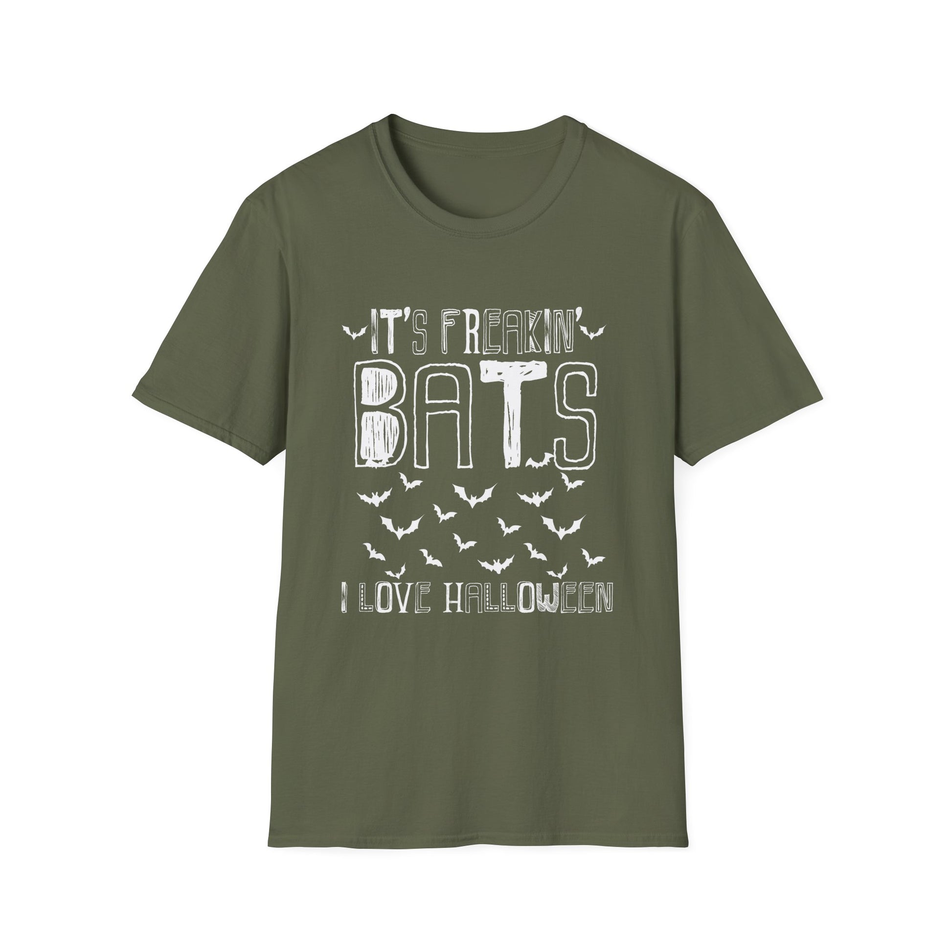 Halloween "It's Freakin' Bats" T-Shirt — Spooky Bat Graphic Tee