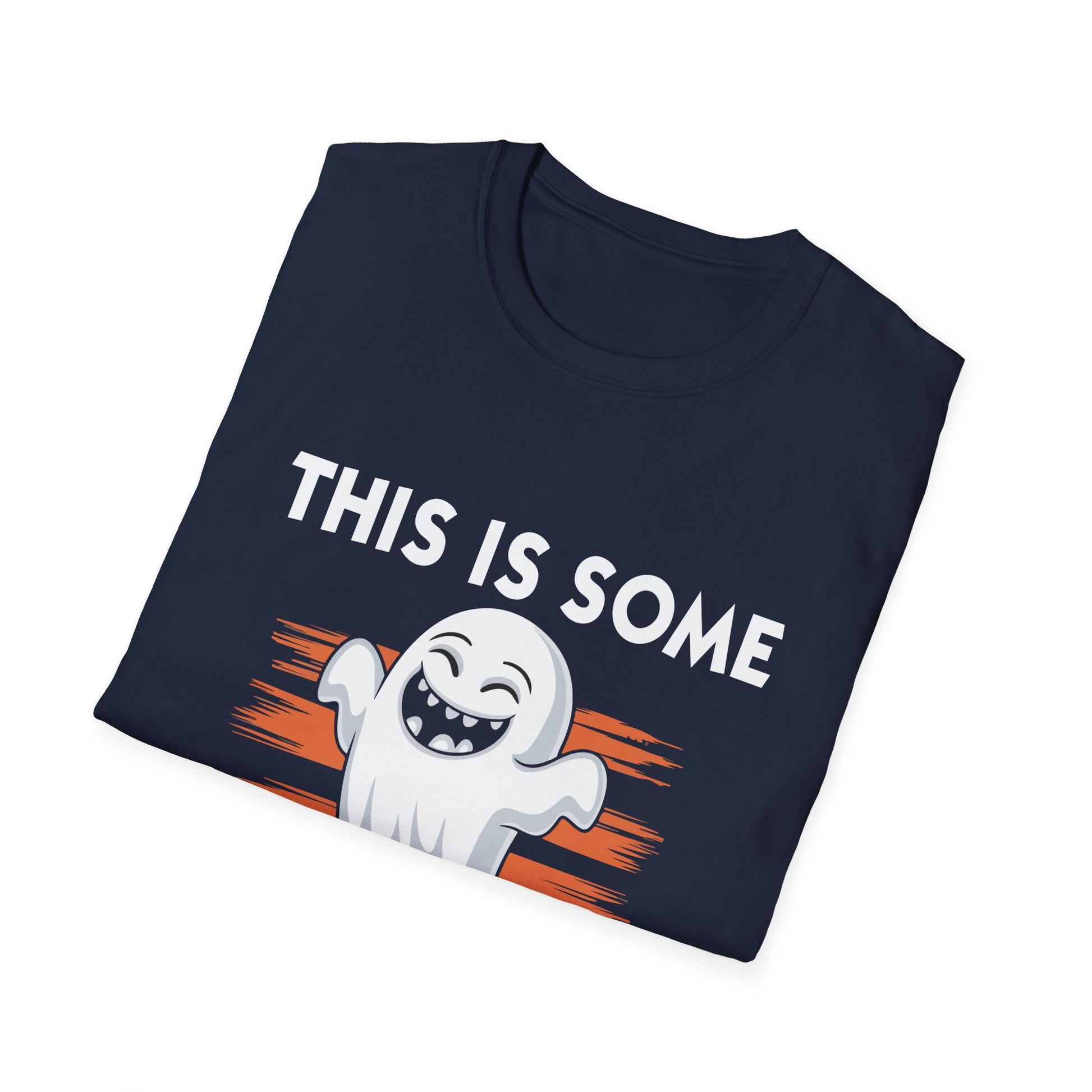 Halloween "This Is Some Boo Sheet" T-Shirt — Funny Ghost Pun Tee