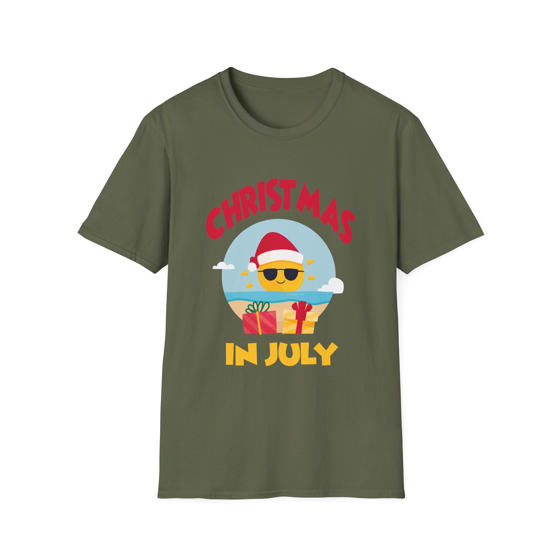 Christmas In July Funny Summer Christmas Unisex T-Shirt