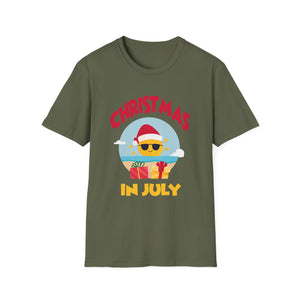 Christmas In July Funny Summer Christmas Unisex T-Shirt