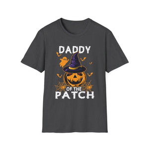 Daddy Halloween Costume Funny Pumpkin Family Halloween Tee Unisex Softstyle T-Shirt