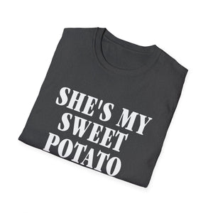 She's My Sweet Potato T-Shirt — Cute Couples/Family Matching Tee