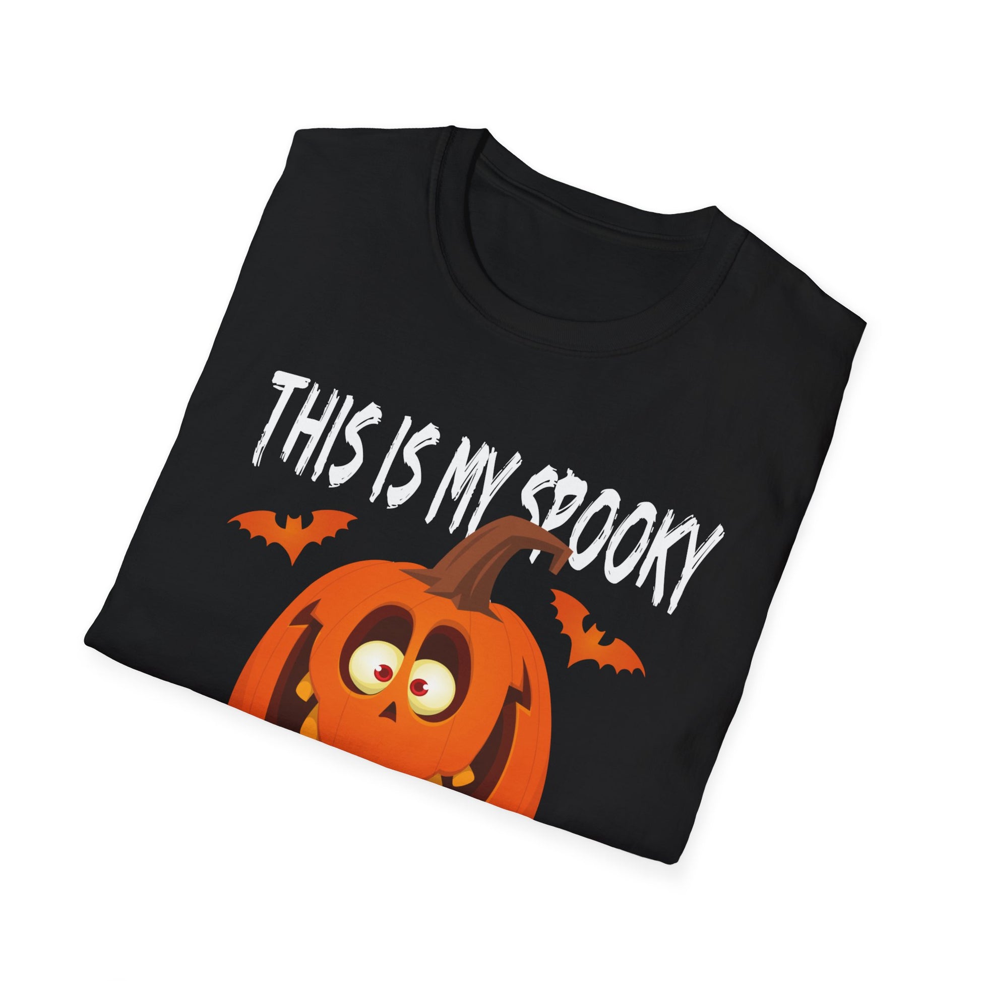 This Is My Spooky Halloween Shirt T-Shirt – Funny Pumpkin Tee for Halloween Parties & Trick-or-Treat