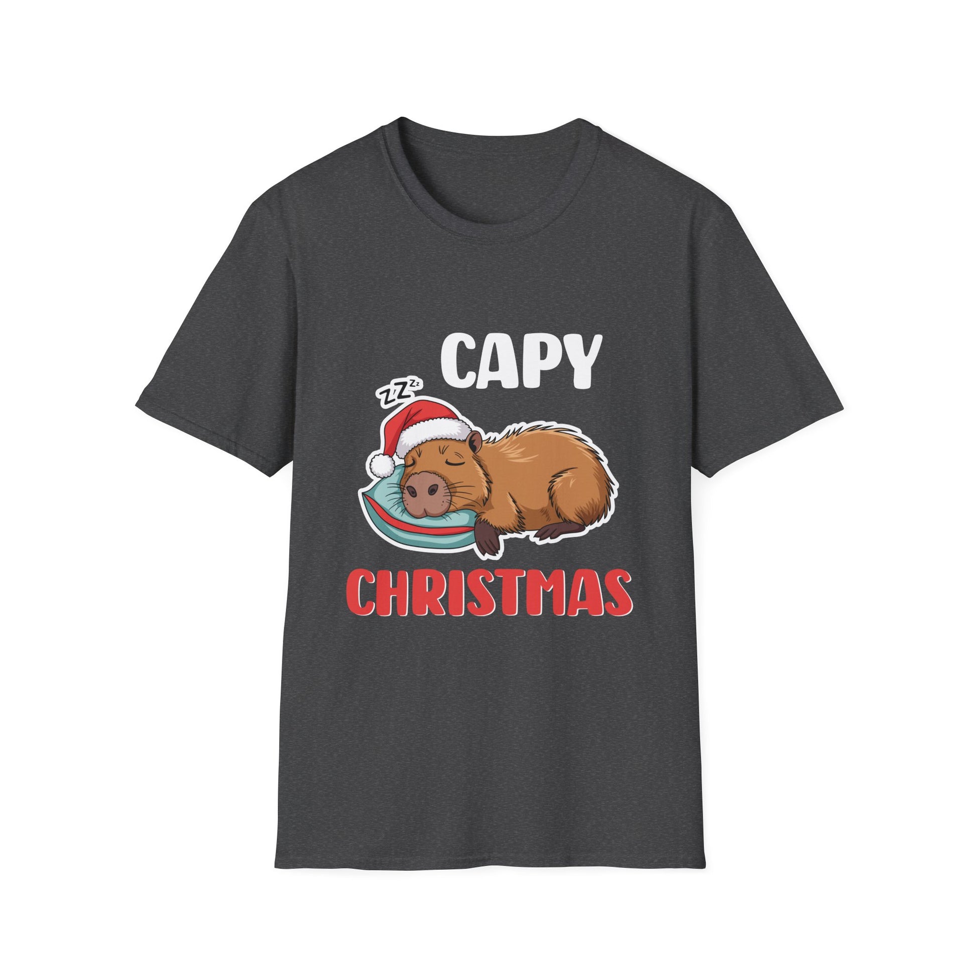 Capybara Christmas Unisex T-Shirt