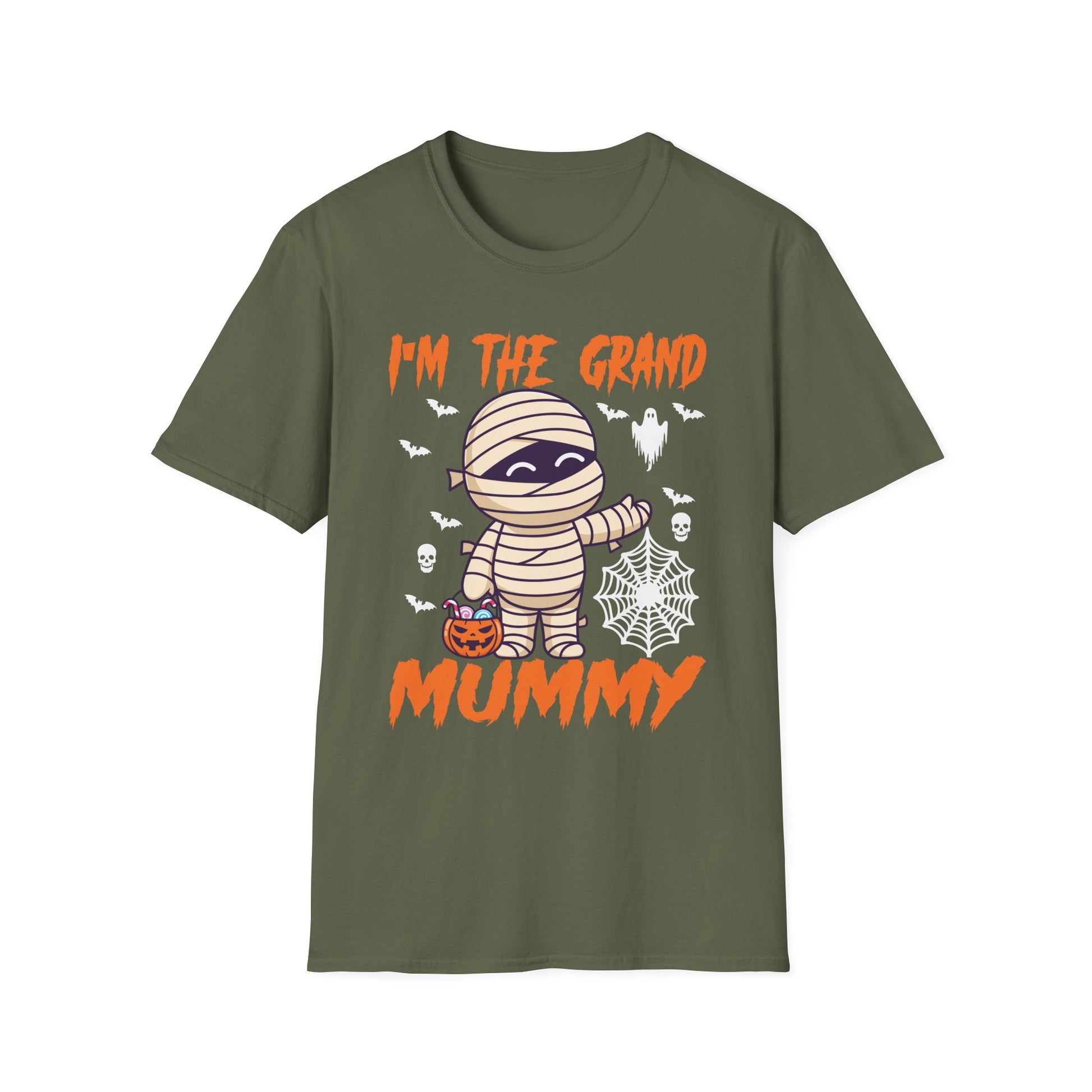 Halloween I'm The Grandma Grandma Halloween T-Shirt  Unisex Softstyle T-Shirt