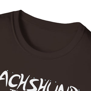 Dachshund Through The Snow T-Shirt — Dachshund Christmas Dog Tee