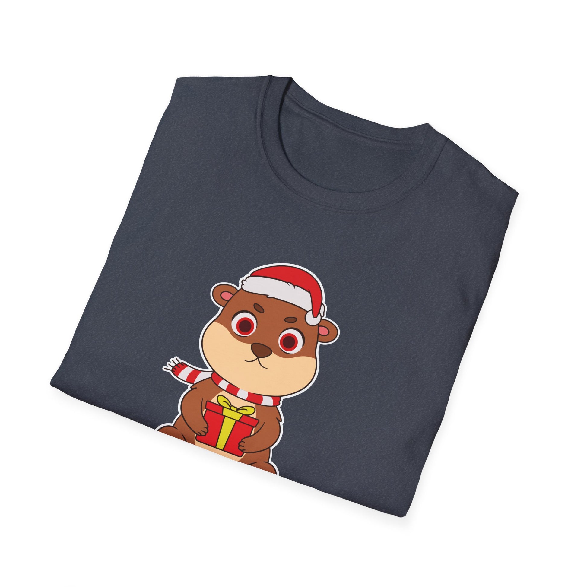 Beaver Christmas Cutie Beaver Christmas T-Shirt Unisex T-Shirt