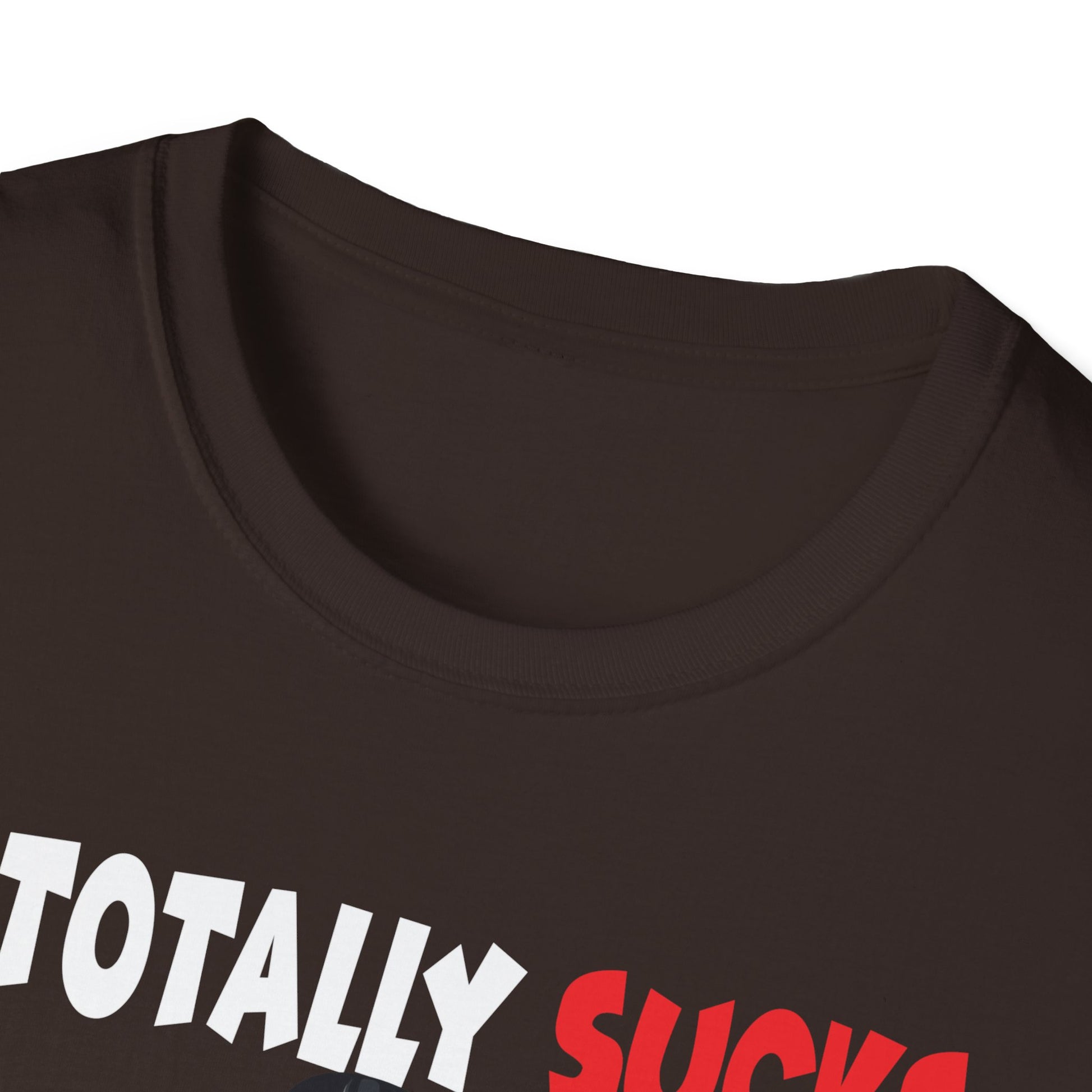 Vampire Halloween T-Shirt — "It Totally Sucks to Be Me" Gothic Graphic Tee
