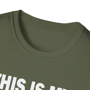 Funny Halloween Shirt Joke Inflation Halloween Costume  Unisex Softstyle T-Shirt
