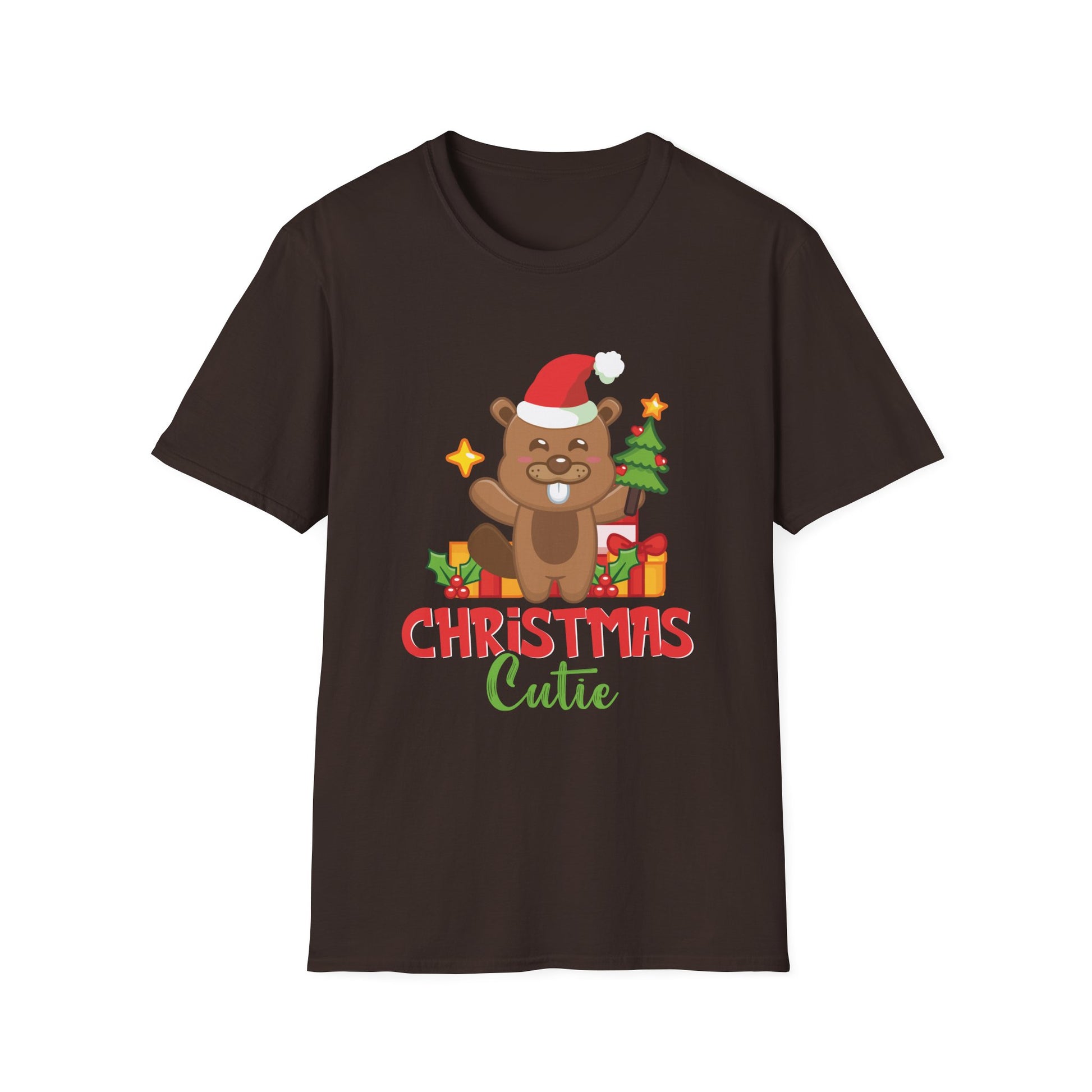 Beaver Christmas Cutie Beaver Christmas Unisex T-Shirt