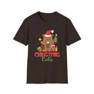 Beaver Christmas Cutie Beaver Christmas Unisex T-Shirt