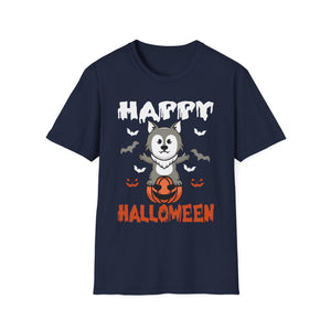 Happy Halloween Scary Pumpkin Halloween Costume Ghost TeeUnisex Softstyle T-Shirt
