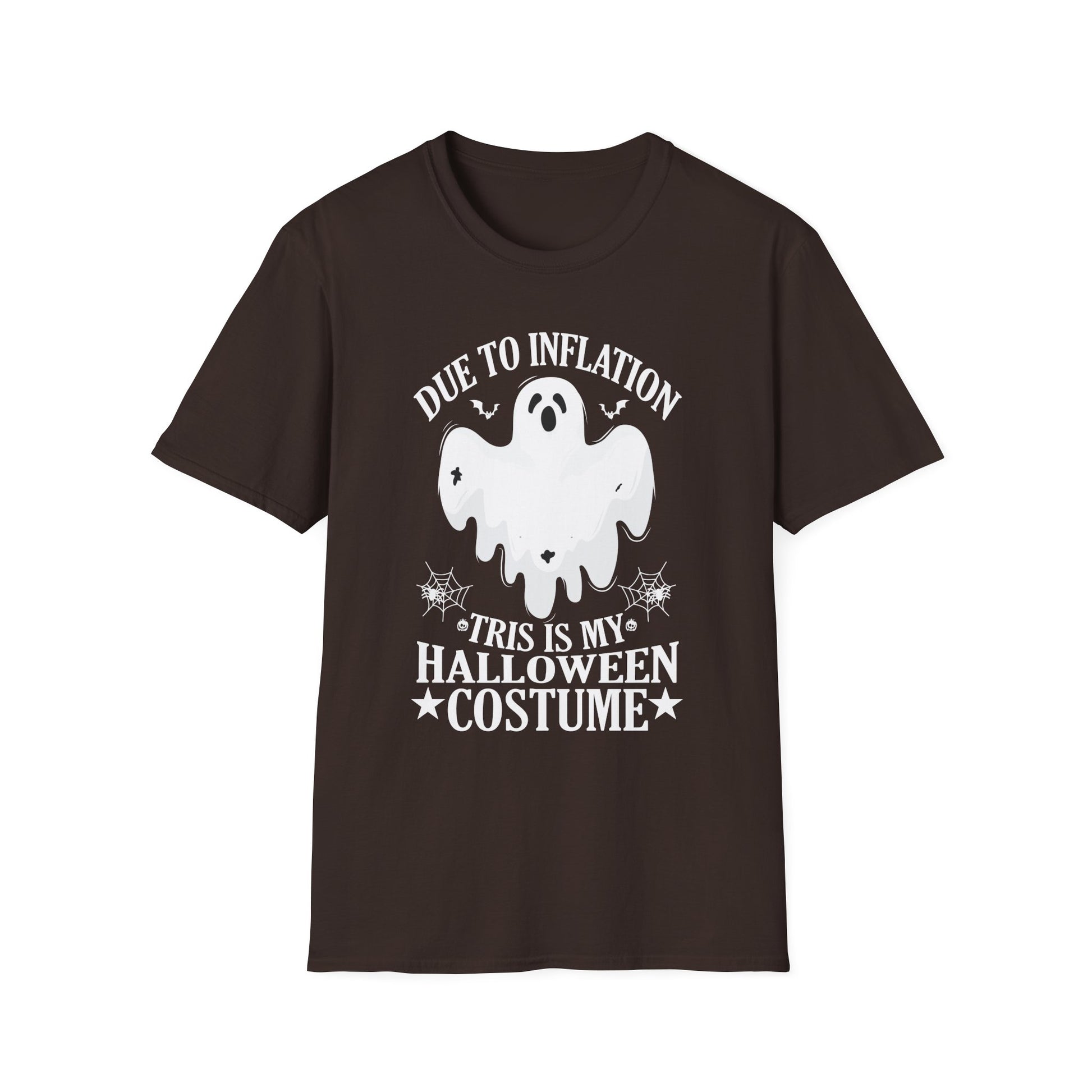 Due To Inflation This Is My Halloween Costume Cute Halloween TeeUnisex Softstyle T-Shirt