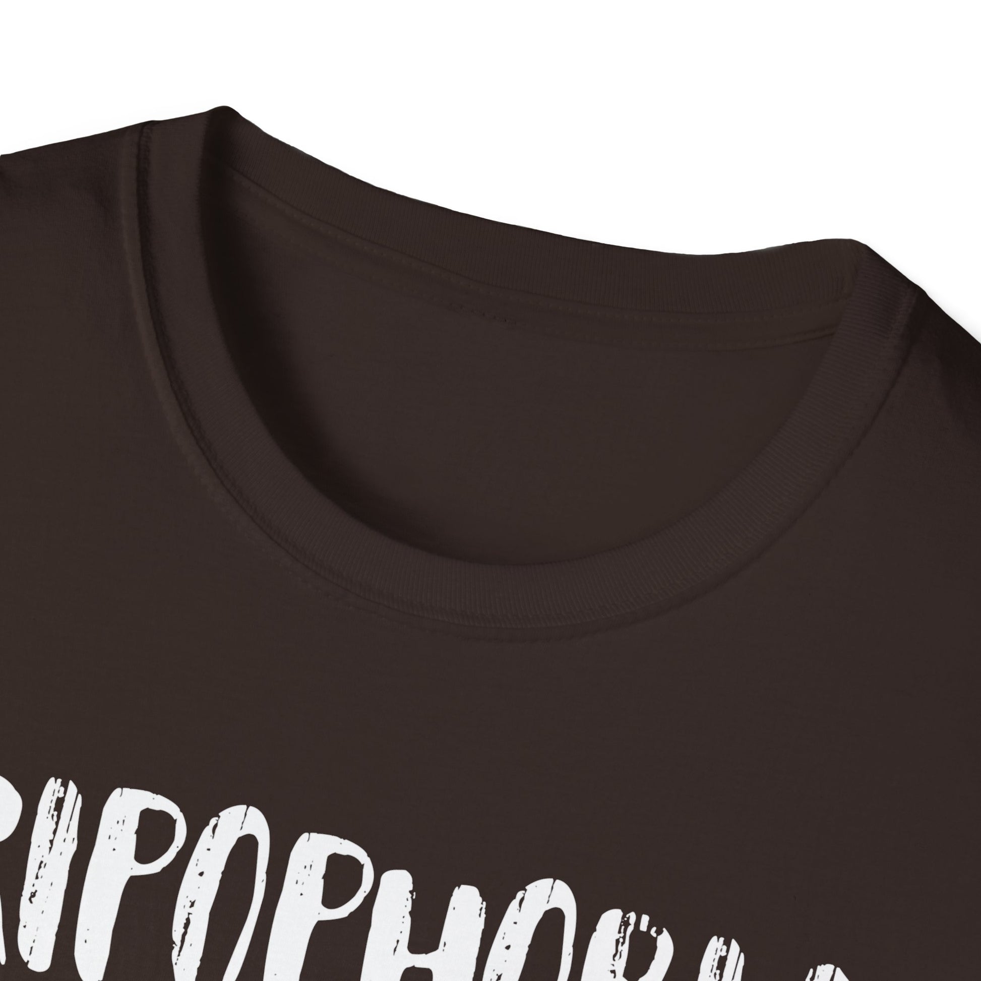 Tripophobia Travel T-Shirt — "Tripophobia (n.) The fear of not having any travel trips (currently booked)"