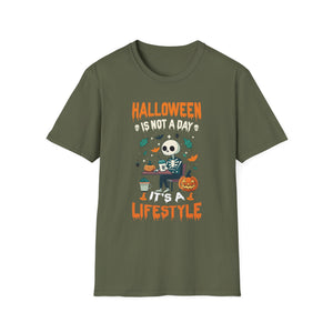Halloween is not a day, it's a lifestyle, costume for Halloween T-ShirtUnisex Softstyle T-Shirt