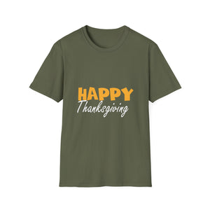 Happy Thanksgiving T-Shirt — Festive Holiday Tee for Thanksgiving Celebration