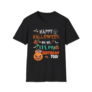 Halloween Birthday T-Shirt – “Happy Halloween and Yes It’s My Birthday Too!”