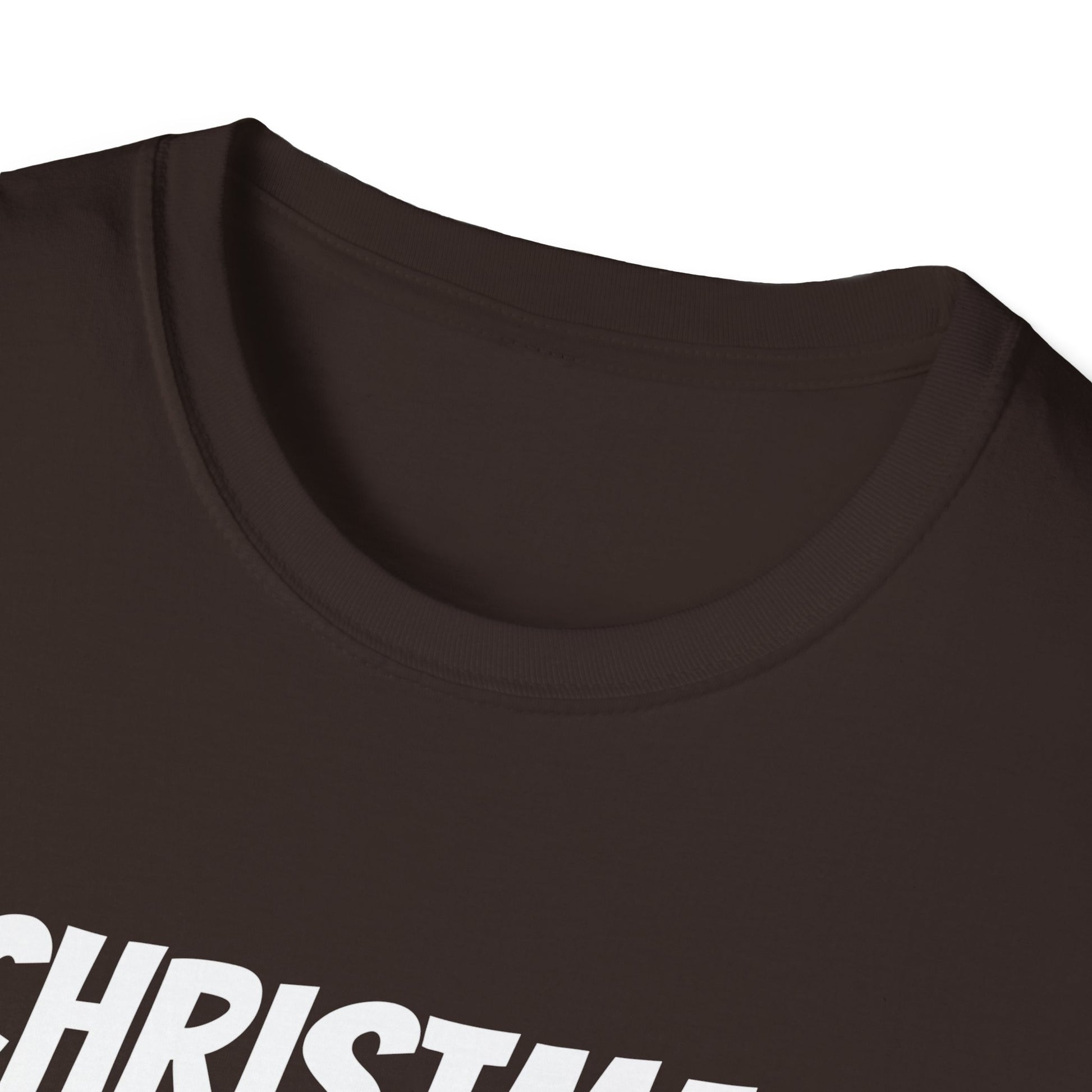 Christmas on the Farm T-Shirt — Holiday Barn & Snowman Farmhouse Tee