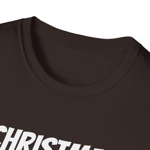 Christmas on the Farm T-Shirt — Holiday Barn & Snowman Farmhouse Tee