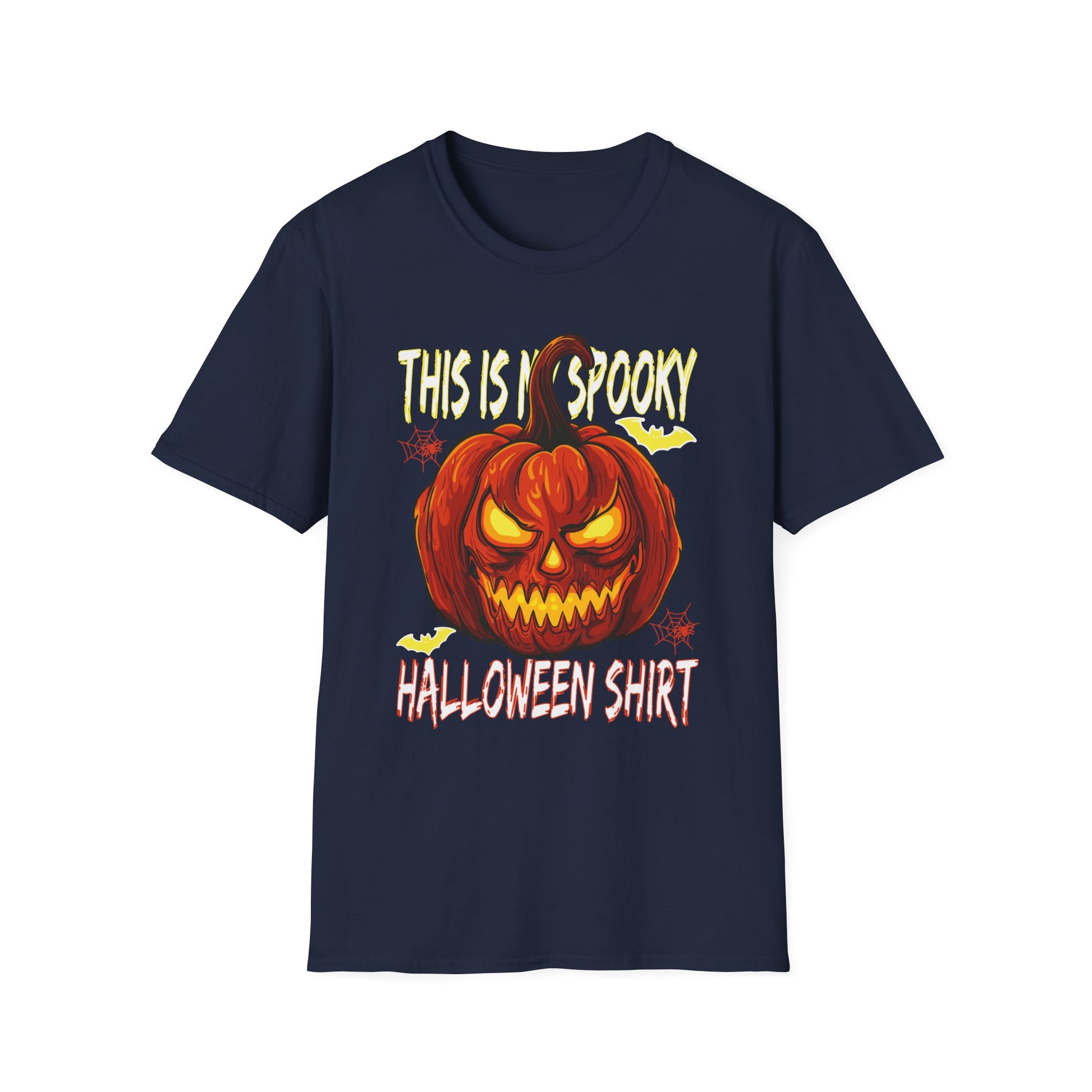 This Is My Spooky Halloween Shirt T-Shirt — Jack-O'-Lantern Horror Graphic Tee