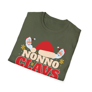 Matching Family Christmas Pajama Xmas Lights Nonno Claus T-Shirt