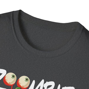 Zombie Hunter T-Shirt – Funny Halloween Graphic Tee with Cartoon Zombie