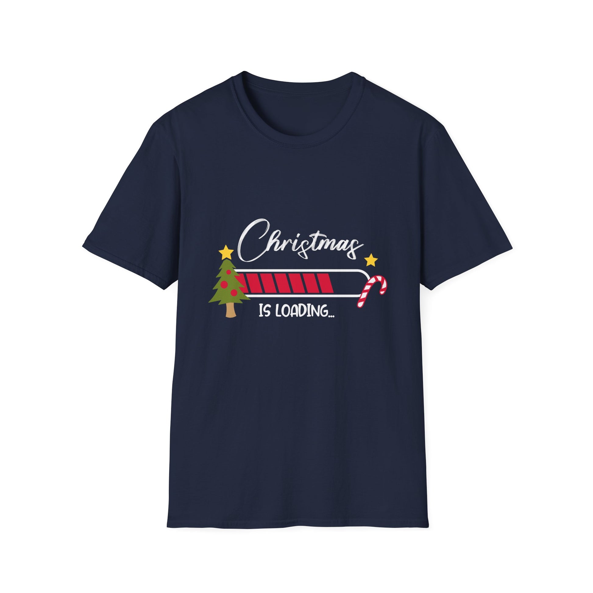 Christmas is loading  Christmas Tree Design  Christmas Unisex T-Shirt