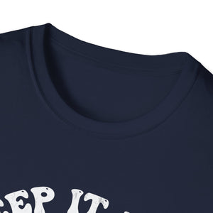 Creep It Real Skate Ghost T-Shirt — Retro Halloween Tee