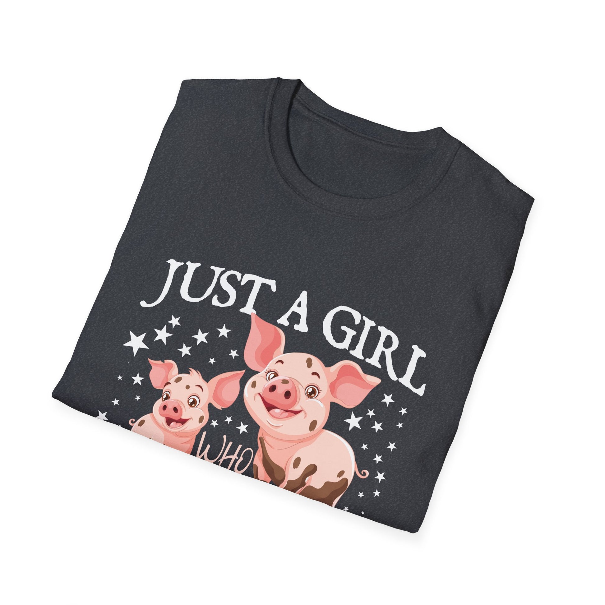 Just A Girl Who Loves Pigs Unisex T-Shirt