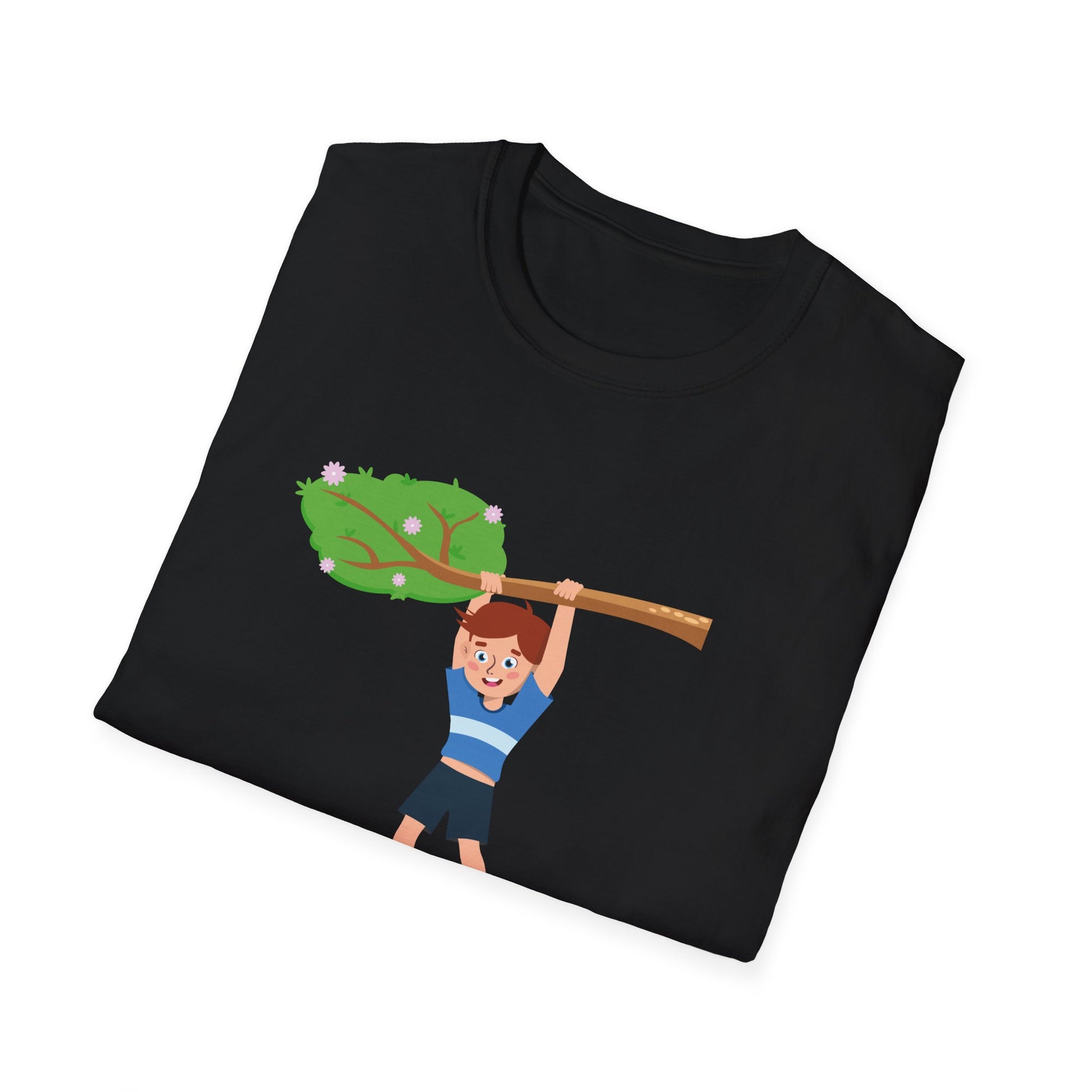 That Log Had a Child! T-Shirt — Funny Strongman Lumberjack Fitness Tee