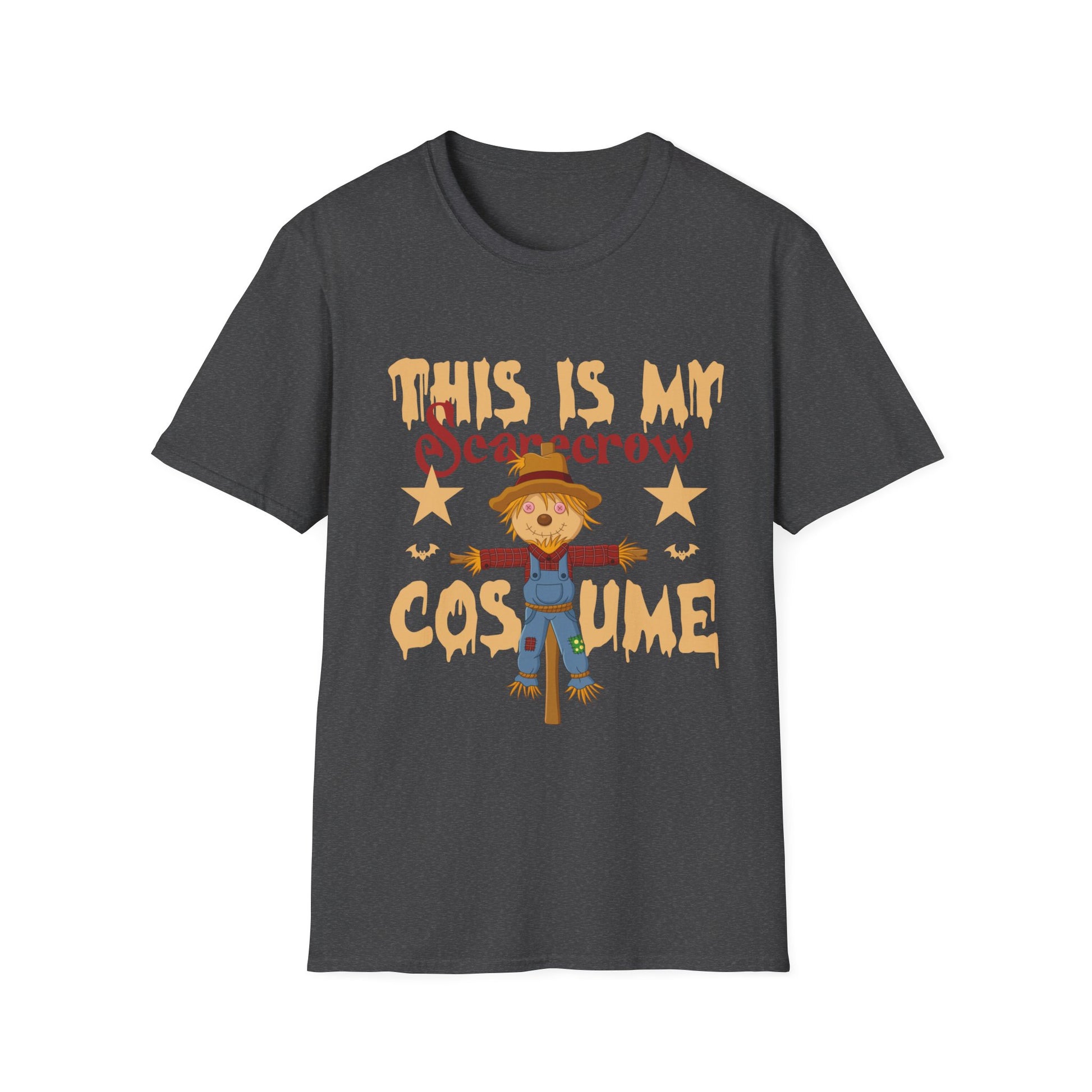 This Is My Scarecrow Costume T-Shirt — Cute Halloween Scarecrow Graphic Tee