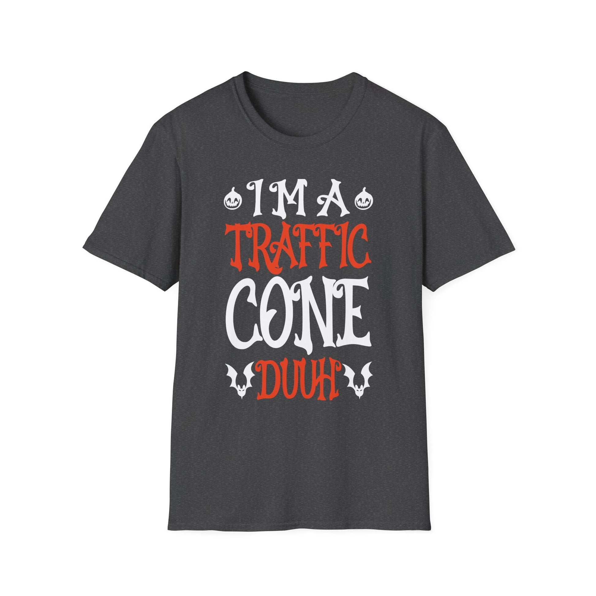 I'm a Traffic Cone Halloween Traffic Cone Unisex Softstyle T-Shirt