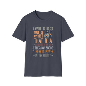 Funny Christian Religious Servant Of God Faithful Jesus Unisex T-Shirt