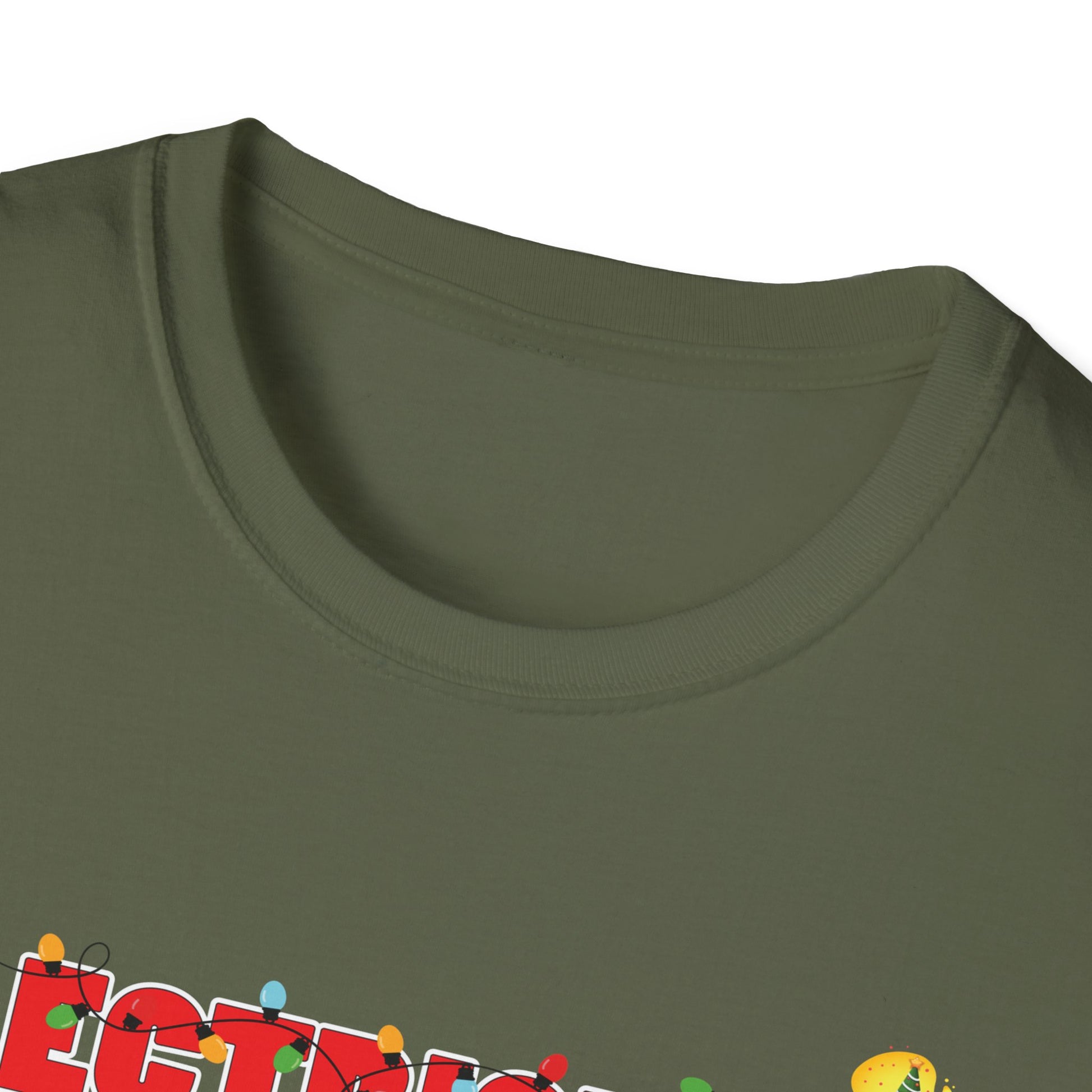Electricians Christmas Lights Funny Tee — 'Electricians Are Like Christmas Lights' Shirt