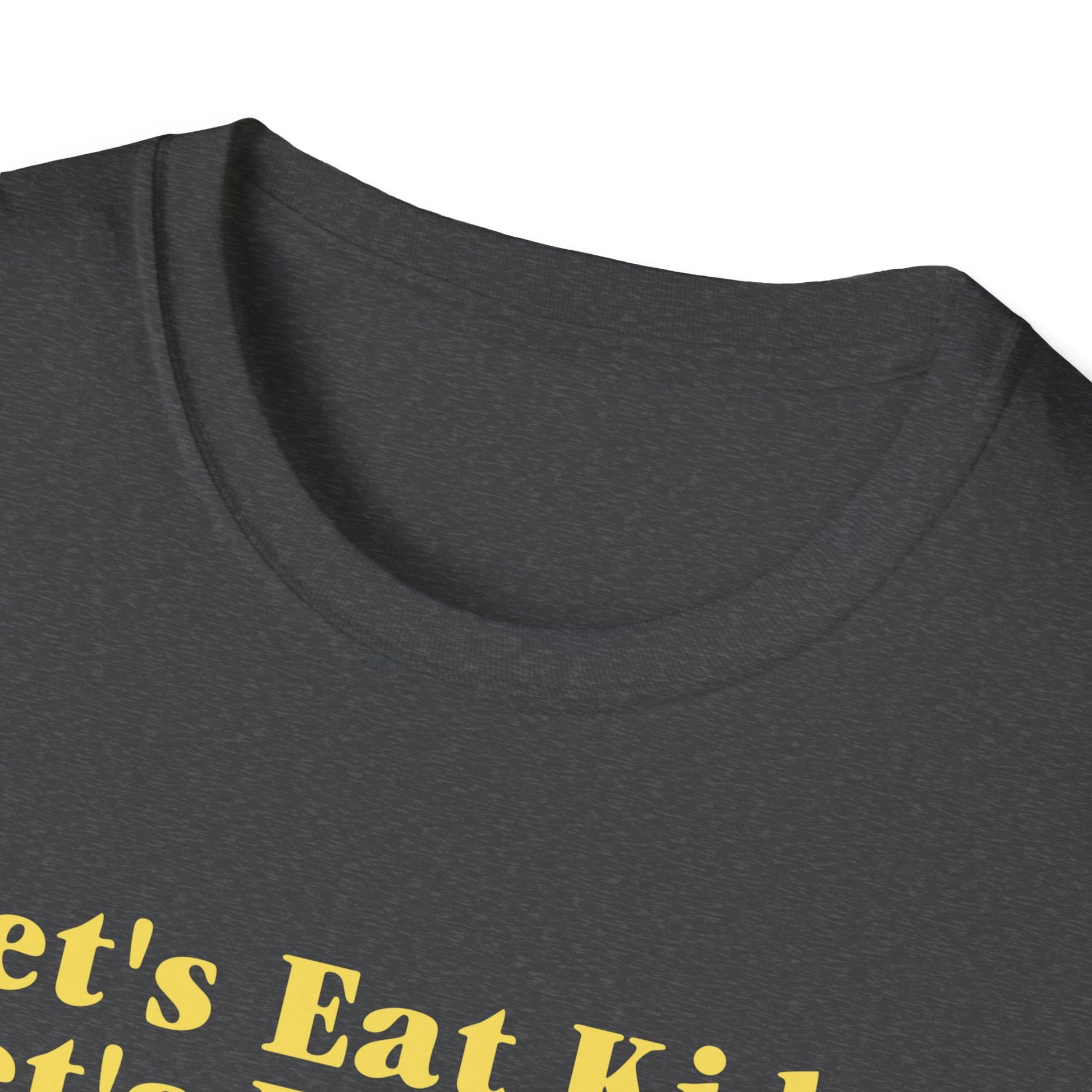 Funny Punctuation "Let's Eat Kids" Humor Tee  Unisex T-Shirt