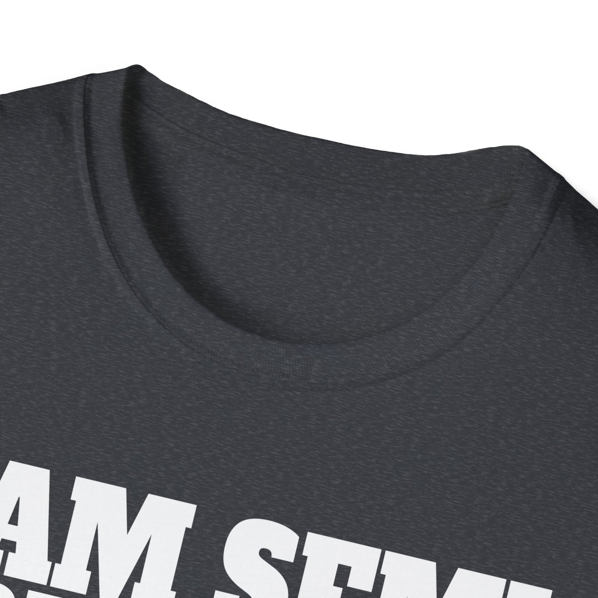 Semi Retirement Funny Semi Retired Slogan Pun Unisex T-Shirt