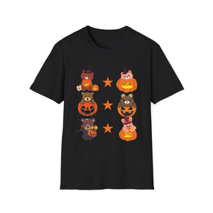 Baseball Player Halloween Spooky Baseball Lover HalloweenUnisex Softstyle T-Shirt