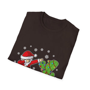 Christmas Dabbing Dance Christmas Dab Dance Santa Unisex T-Shirt