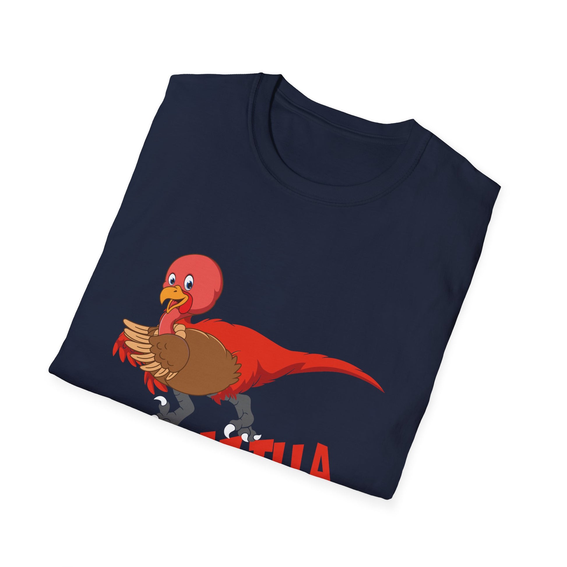Gobblezilla Unisex Softstyle T-Shirt - Funny Thanksgiving Tee