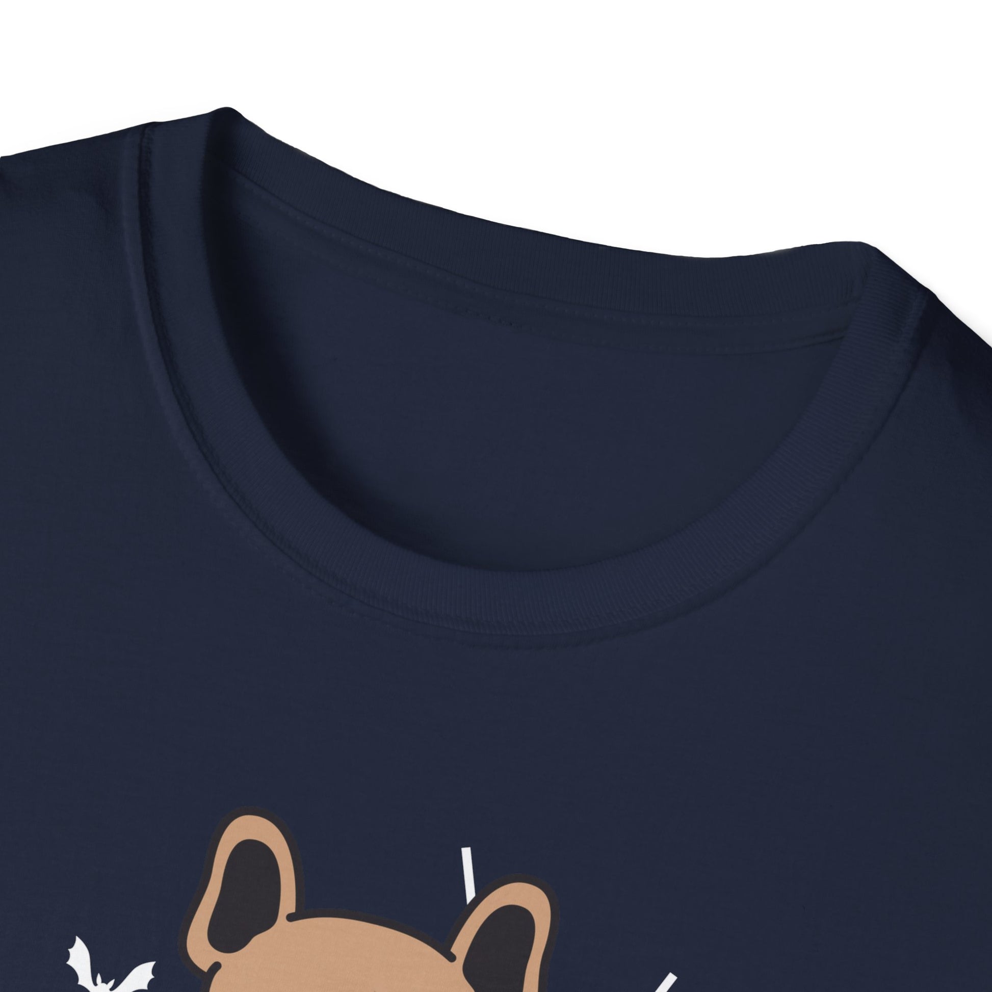 Halloween French Bulldog T-Shirt - "Happy Halloween" Pumpkin Pup Tee
