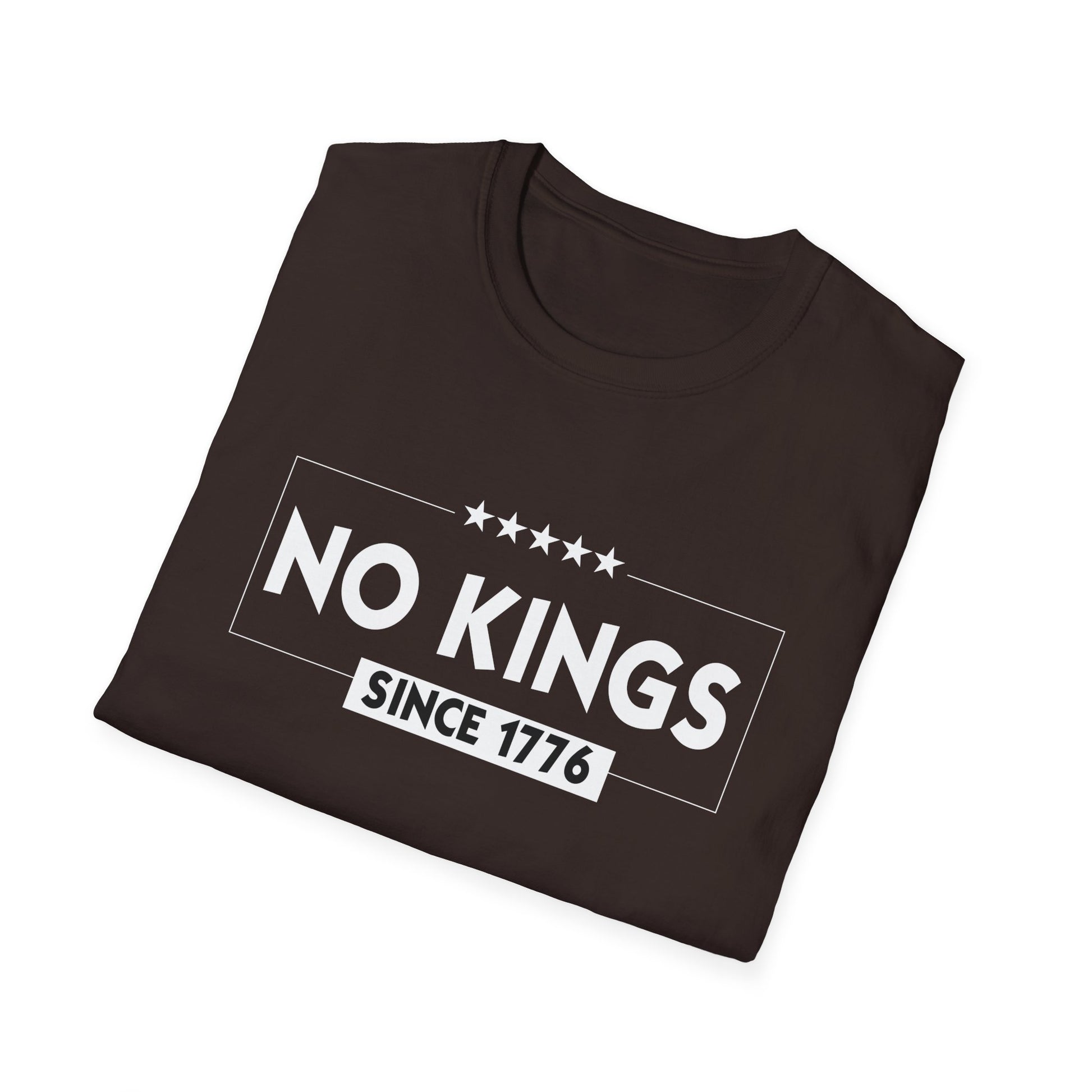 T-Shirt — "No Kings Since 1776" Patriotic Independence Day Tee