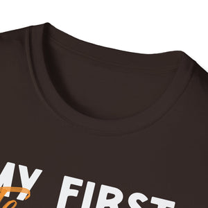 Thanksgiving T-Shirt for Grandma - My First Thanksgiving Design  Unisex T-Shirt