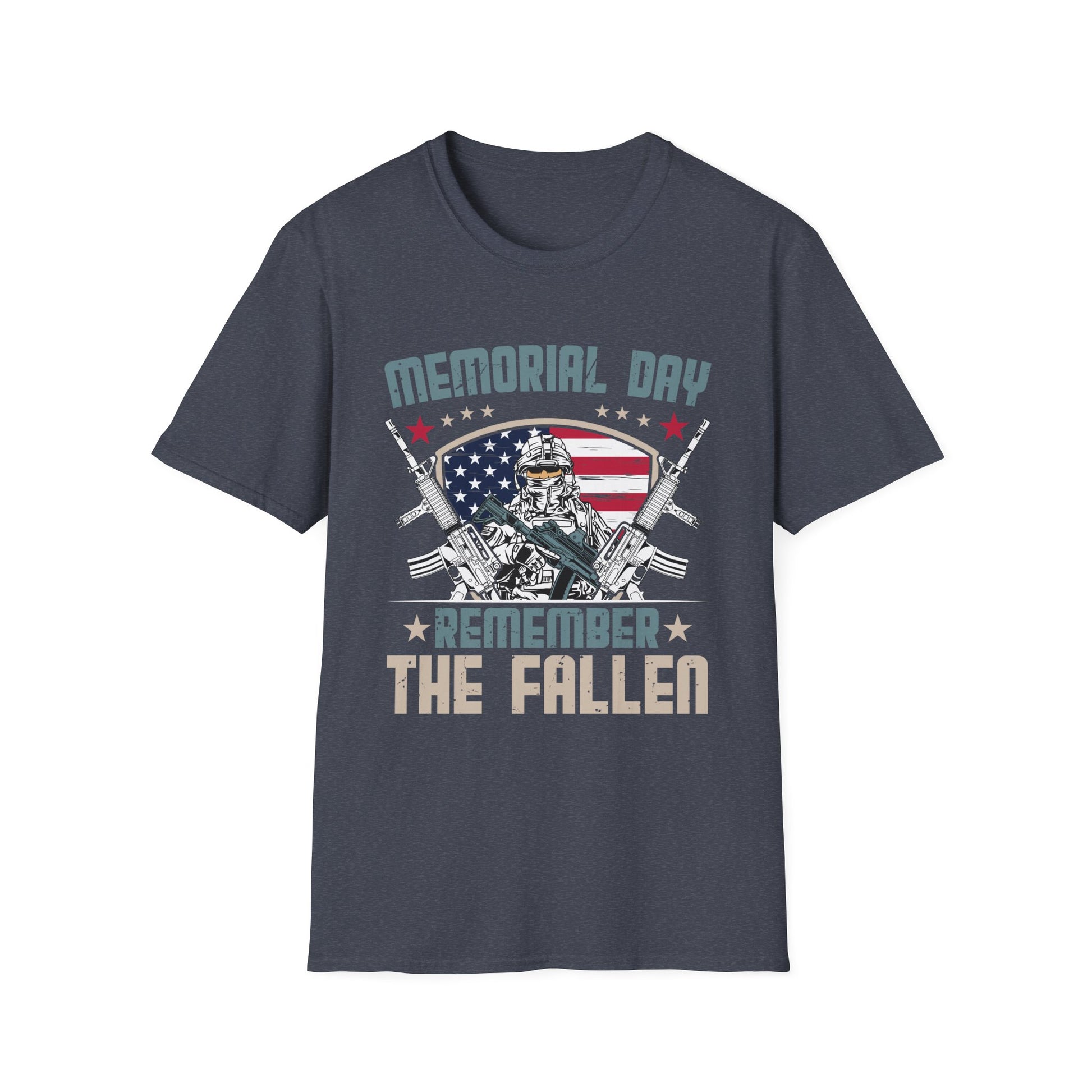 Military Memorial Day Remember The Fallen Veteran Unisex T-Shirt