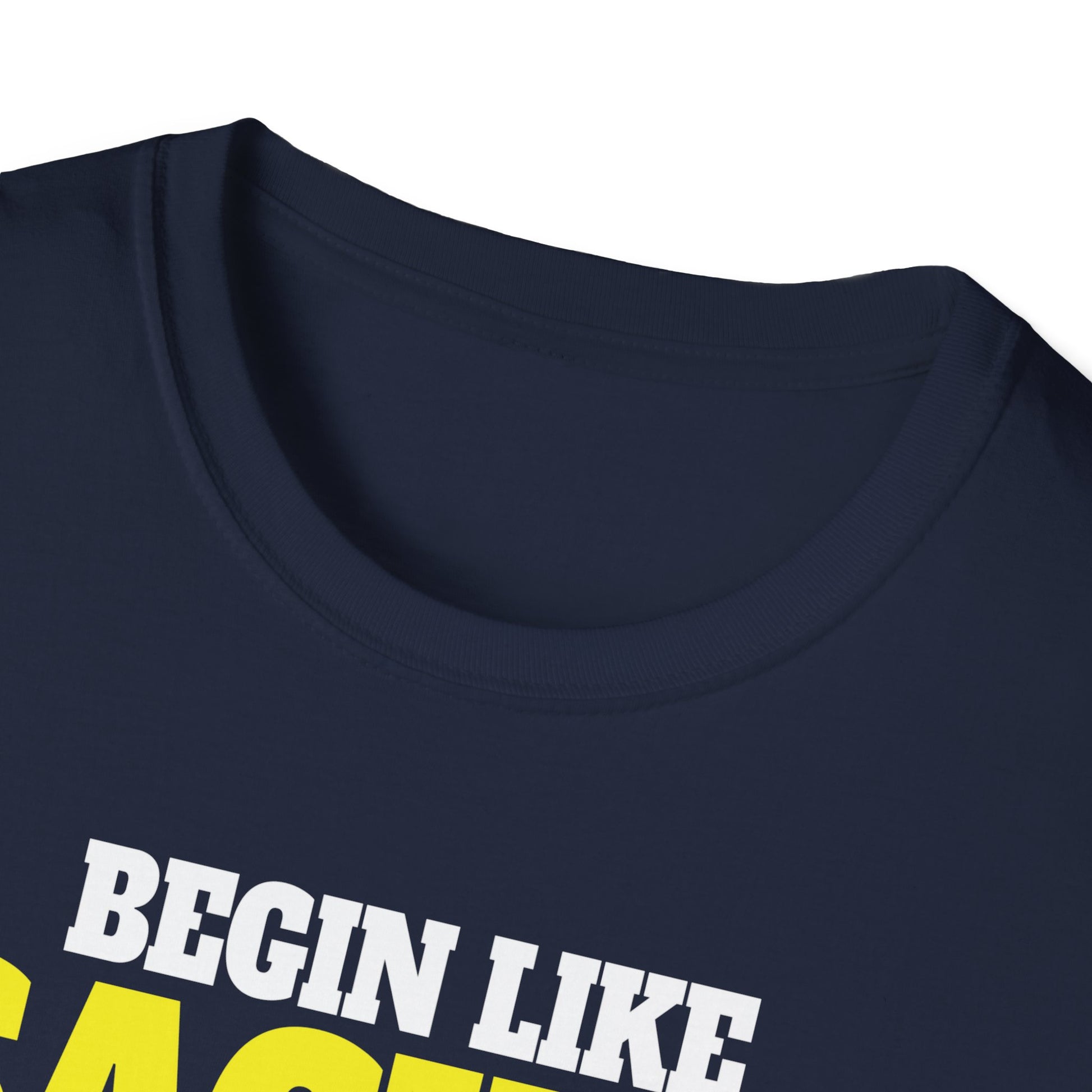 Cricket Legends T-Shirt — "Begin Like Sachin, Live Like Kohli, Finish Like Dhoni"