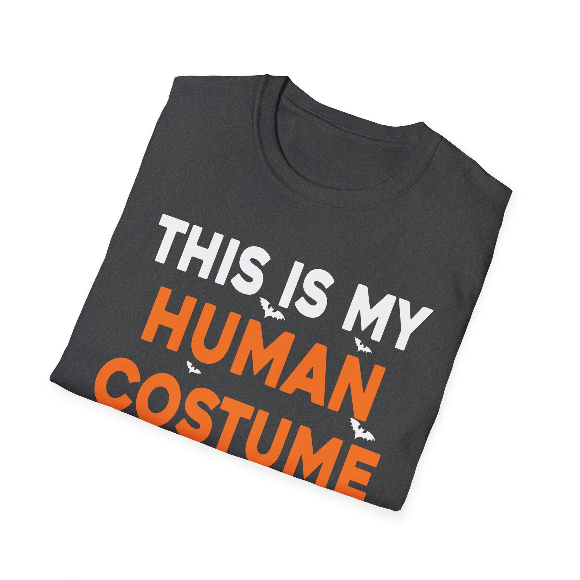 NPC Halloween T-Shirt – "This Is My Human Costume I'm Really A NPC" Funny Gamer Tee