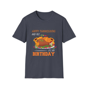 Thanksgiving Birthday T-Shirt — 