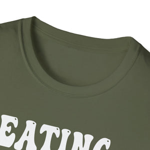 Halloween Expecting Pregnant Eating Halloween Candy for 2 T-Shirt Unisex Softstyle T-Shirt