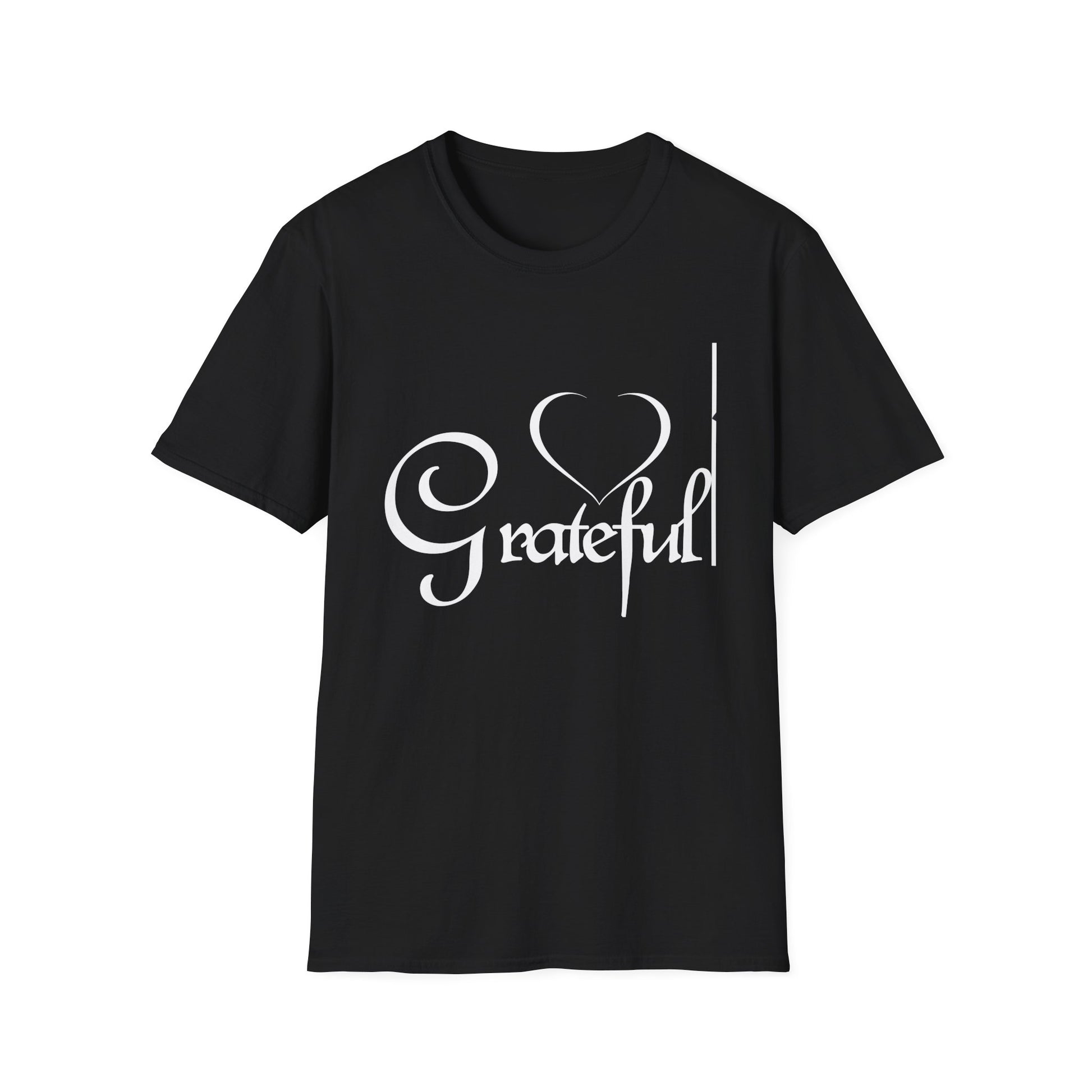 Grateful Heart T-Shirt — Inspirational Thankful Graphic Tee